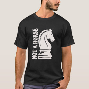T-shirt Chevalier D'Échecs Pas Un Cheval
