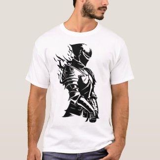 T-shirt Chevalier d'ombre flamboyant