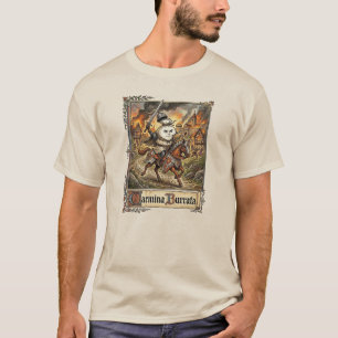 T-shirt Chevalier du Fromage Médiéval Carmina Burrata