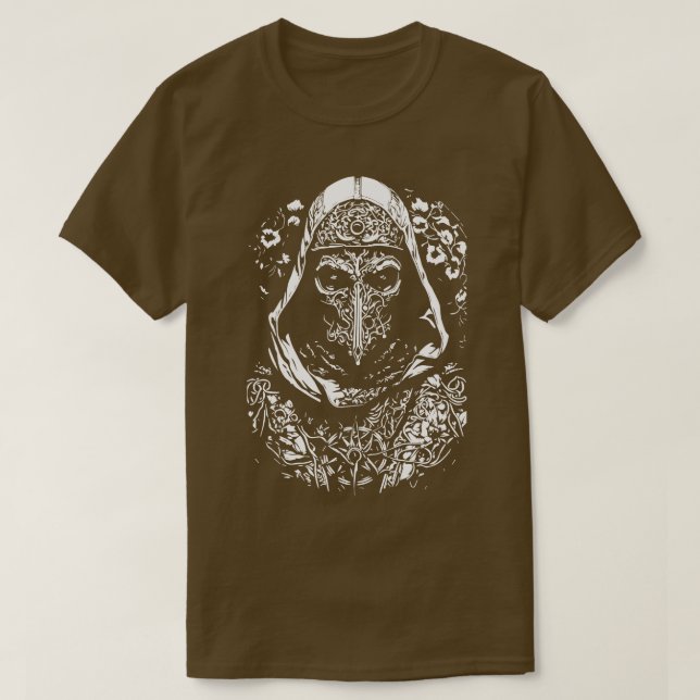 T-shirt Chevalier foncé (Design devant)