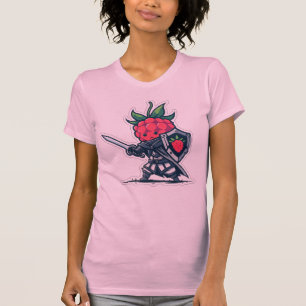T-shirt Chevalier framboise