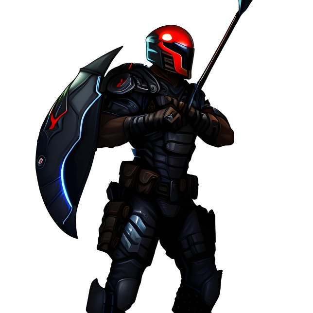 T-shirt Chevalier guerrier (Créateur téléchargé)