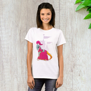 T-shirt Chevalier médiéval cheval en armure Fantaisie