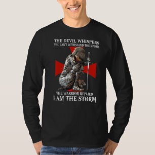 T-shirt Chevalier Templier Chrétienne Femmes Guerrière De