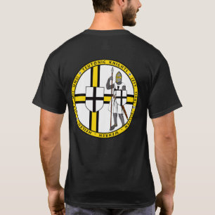 T-shirt Chevalier Teutonic avec le manteau de la chemise