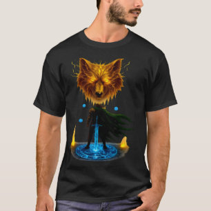 T-shirt Chevalier Vaillant Prêt à la Bataille