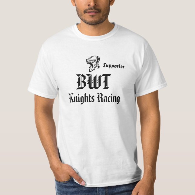 T-shirt Chevaliers de BWT emballant le défenseur (Devant)