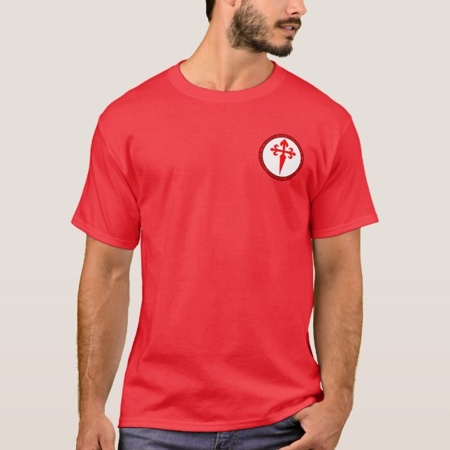 T-shirt Chevaliers de chemise de joint de Santiago (Devant)