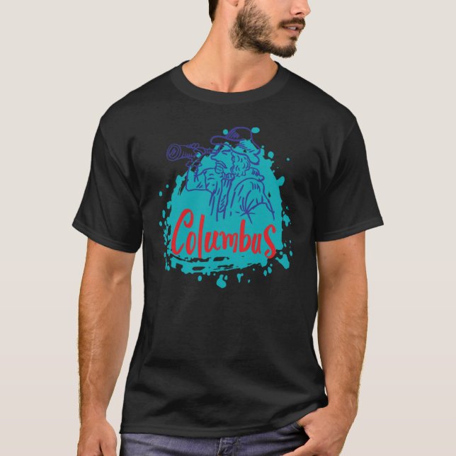 T-shirt Chevaliers de Colomb devant la pochette de la poit (Devant)