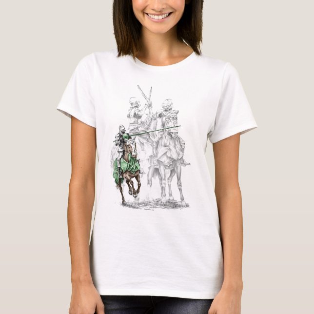 T-shirt Chevaliers de la Renaissance médiévale (Devant)
