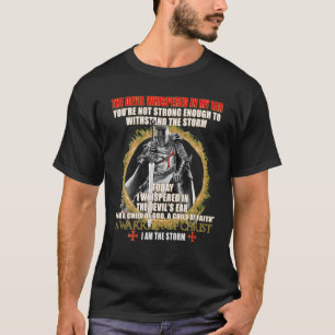 T-shirt Chevaliers Templiers T Serment Pour Dieu - Chrétie