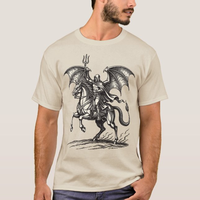 T-shirt Chevauchée de l'avant-garde infernale (Devant)