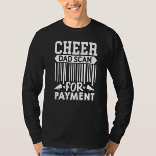 T-shirt Chevaucher papa numérise pour le Pom-pom girl de p
