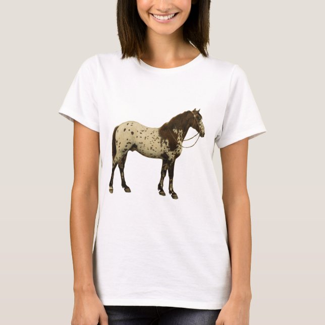 T-shirt Chevaux antiques - Appaloosa (Devant)