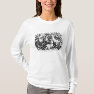 T-shirt Chevaux dans le sauvage