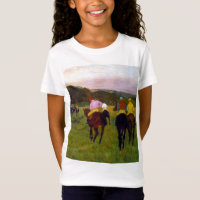 Chevaux de course Edgar Degas à Longchamp