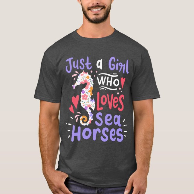 T-shirt Chevaux de mer Famille d'amoureux du Cheval de mer (Devant)