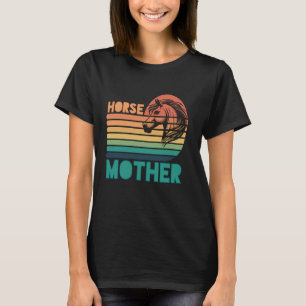 T-shirt Chevaux équestres I Loves Hommes Cheval MOTH