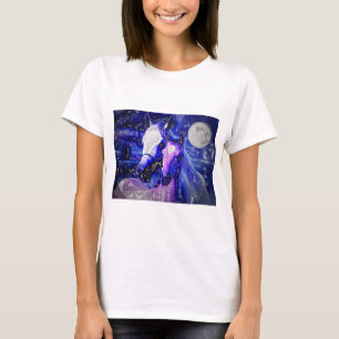 T-shirt Chevaux et nuit