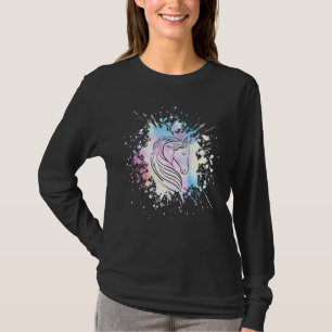 T-shirt Chevaux Graphiques Chevaux équitation Colorful Che