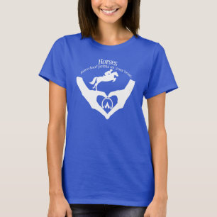 T-shirt Chevaux Laisser des empreintes de Hoof sur votre c
