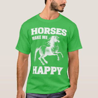 T-shirt Chevaux Me Rendre Joyeuse famille d'instructeurs d
