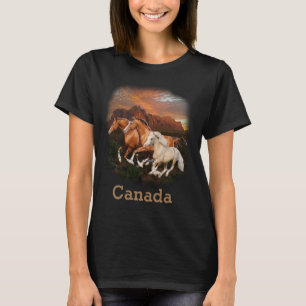 T-shirt Chevaux sauvages