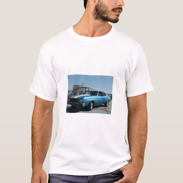 T-shirt Chevelle solides solubles 454 (Devant)