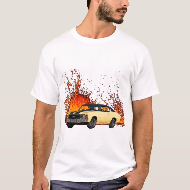 T-shirt Chevelle SS Chevelle 1972 (Devant)