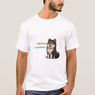 T-shirt Cheveux de chien ? Pas de problème !