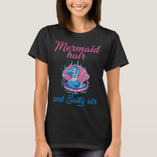 T-shirt Cheveux de sirène et air salé