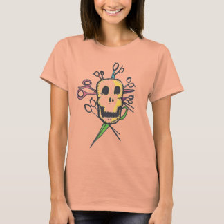 T-shirt Cheveux et coiffeuse