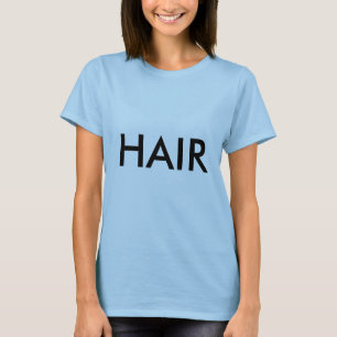 T-shirt CHEVEUX la pièce en t des femmes musicales