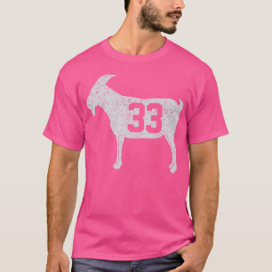 T-shirt Chèvre 33 Oiseau