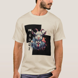 T-shirt Chèvre amusant