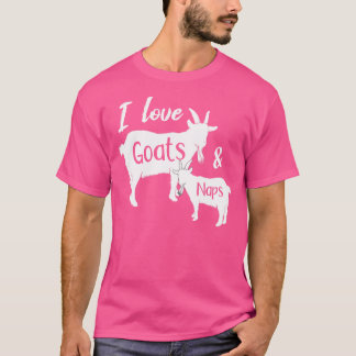 T-shirt Chèvre amusante pour l'éleveur de chèvres Lazy Sle