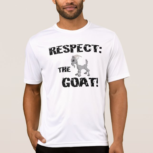 T-shirt Chèvre animal de ferme respect animal de chèvre ma (Devant)
