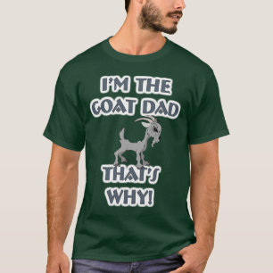 T-shirt Chèvre Animaux de ferme Chèvre Papa Mari