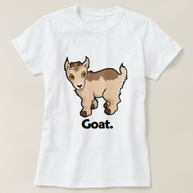 T-shirt Chèvre de chèvre (Design devant)