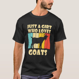 T-shirt Chèvre de ferme cool chèvres - Retro Vintage Le Go