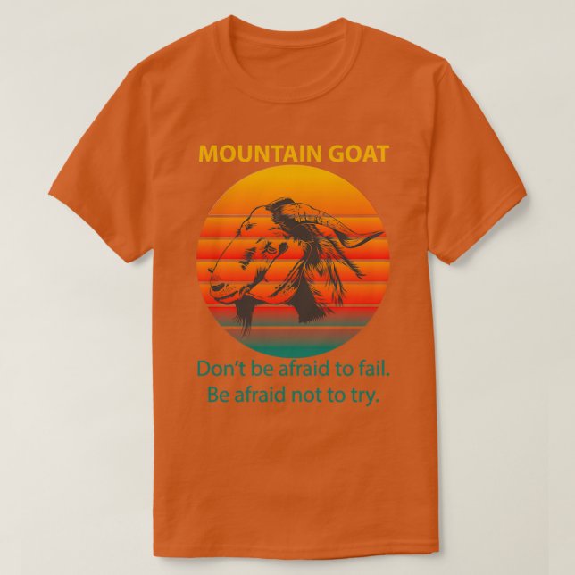 T-shirt Chèvre de montagne (7)  (Design devant)