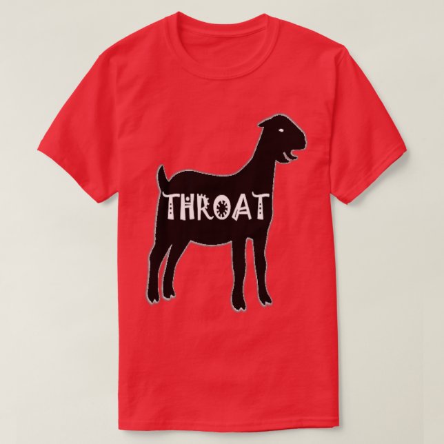 T-shirt Chèvre de Throat 2 (Design devant)
