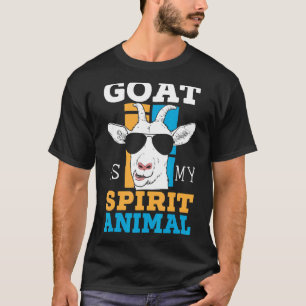 T-shirt Chèvre est mon esprit animal chèvre Whisperer ferm