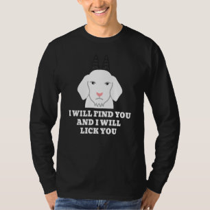 T-shirt Chèvre Je Vais Te Lick Pet