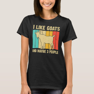 T-shirt Chèvre Pour Hommes Femmes Élevage Chèvre Stuff