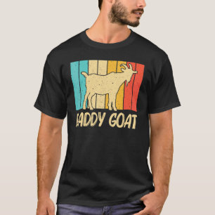 T-shirt Chèvre pour hommes Papa Animal de ferme Chuchoteu