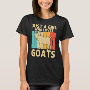 T-shirt Chèvre pour les filles femmes chèvre Whisperer