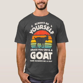 T-shirt Chèvre Soyez toujours vous-même Fermier Fermier Ré