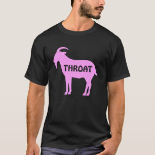 T-shirt Chèvre Throat Costume humoristique adulte