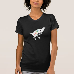 T-shirt Chèvre végétalienne de saut